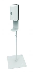 Hand Sanitizer Stand Fits Any Standard Wall Dispenser 50h X 15 3 4w X 15 3 4d